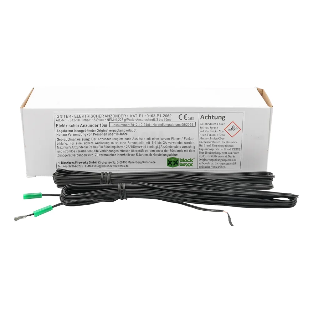 Elektrische Anzünder 10 m (15er Pack)