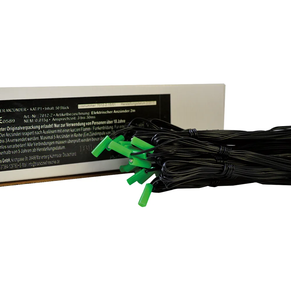 Elektrische Anzünder 2m (50er Pack)