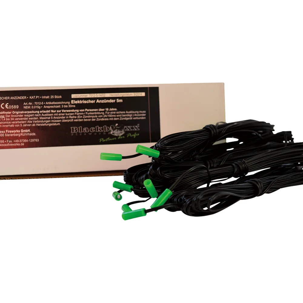Elektrische Anzünder 5m (25er Pack)