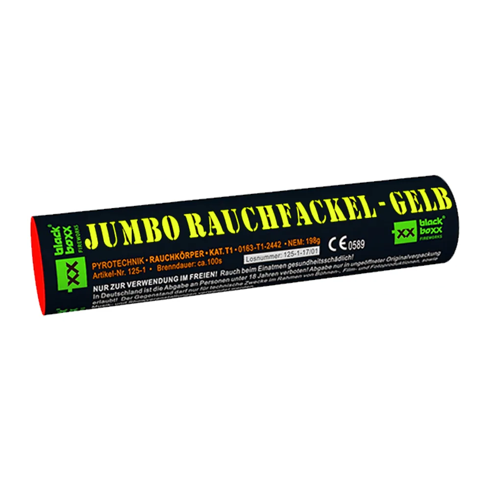 Jumbo Rauchfackel, Gelb