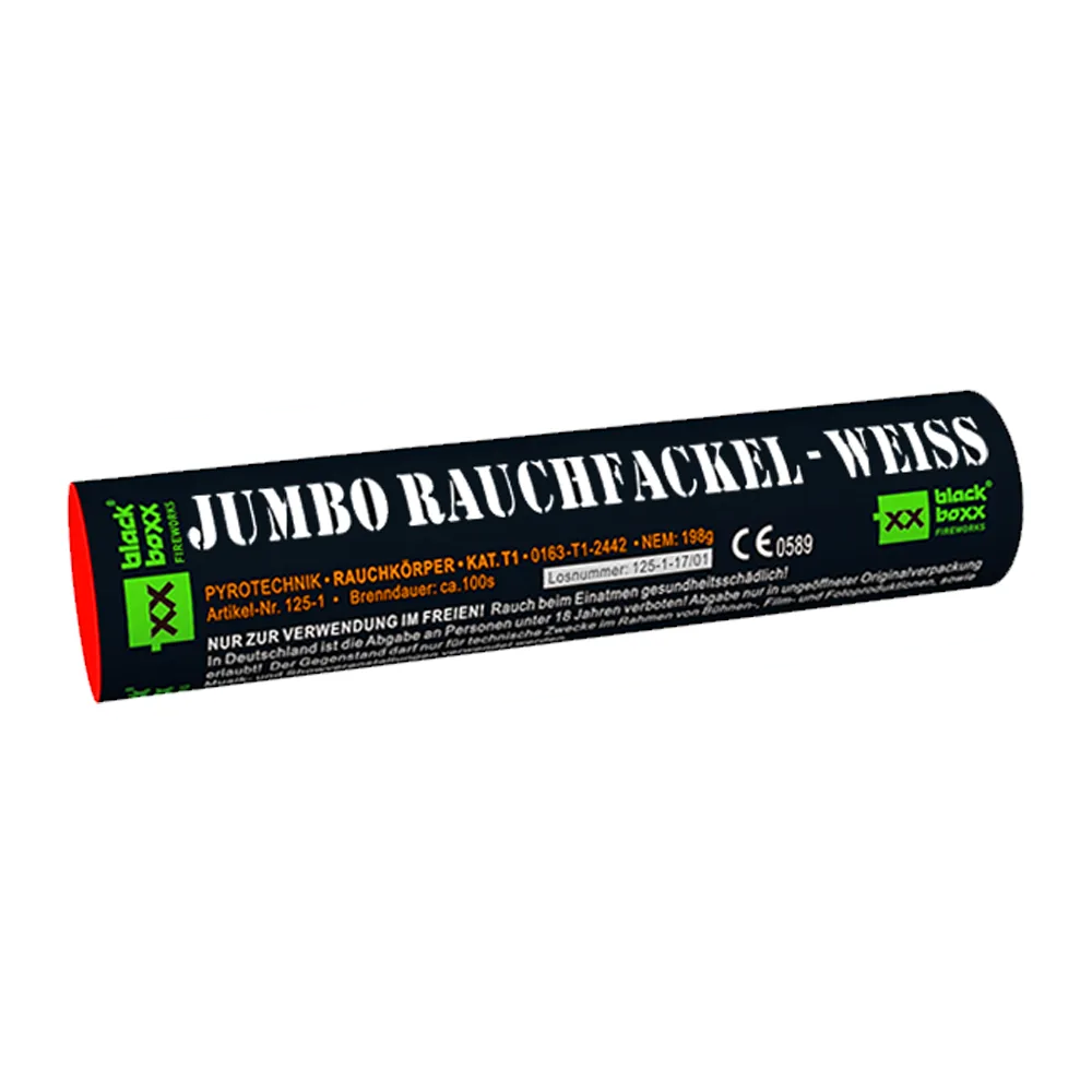 Jumbo Rauchfackel, Weiß