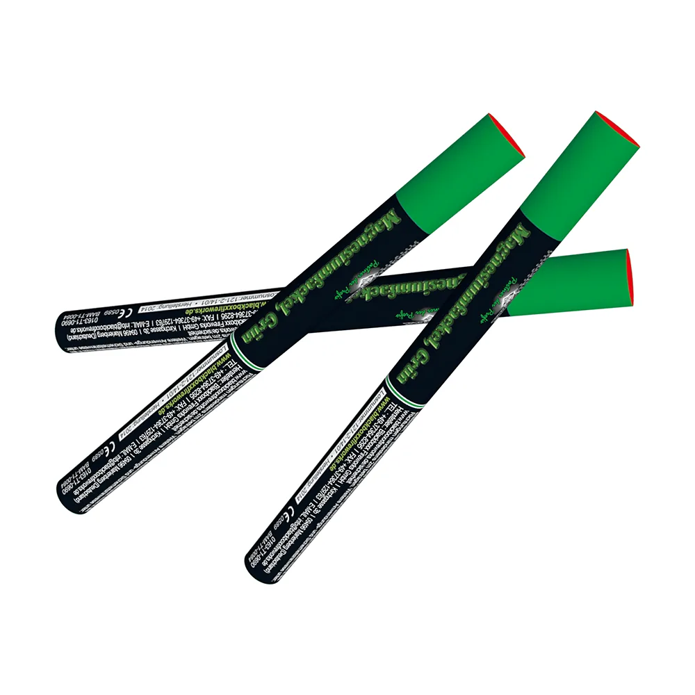 Magnesiumfackel, Grün