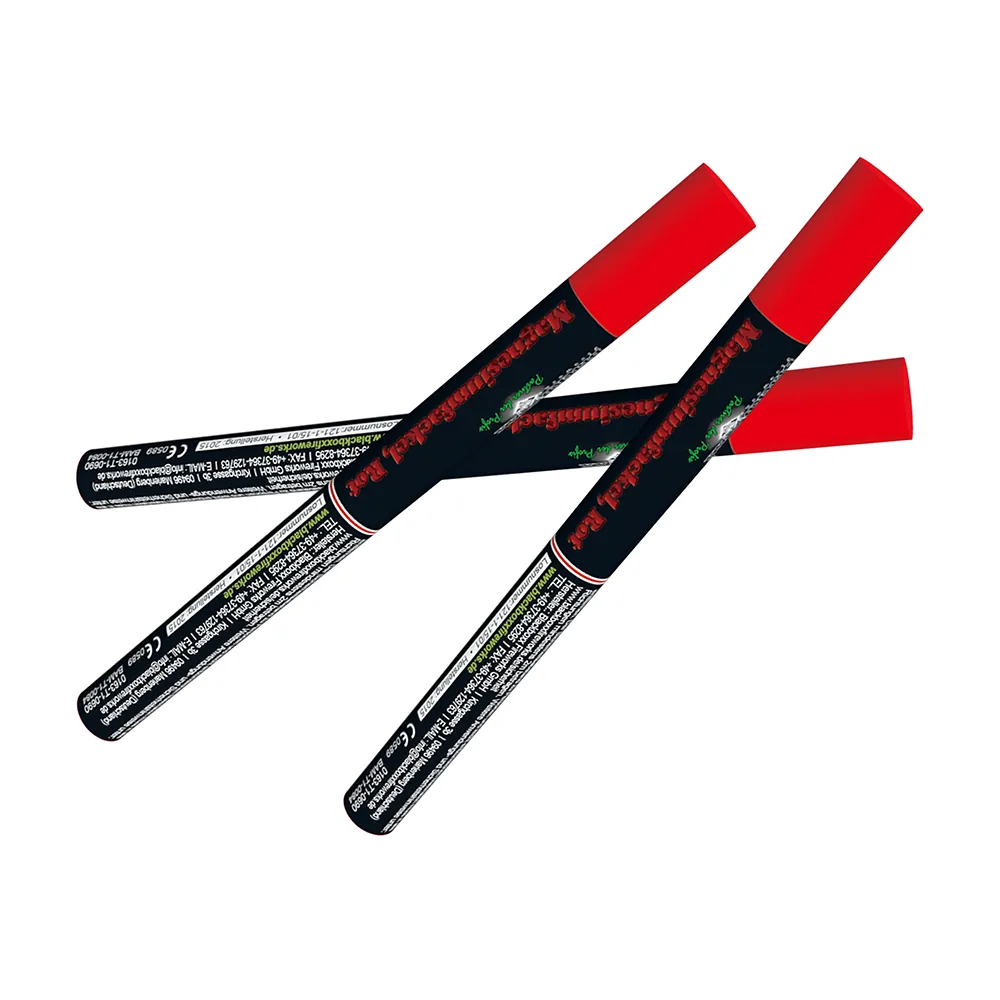 Magnesiumfackel, Rot