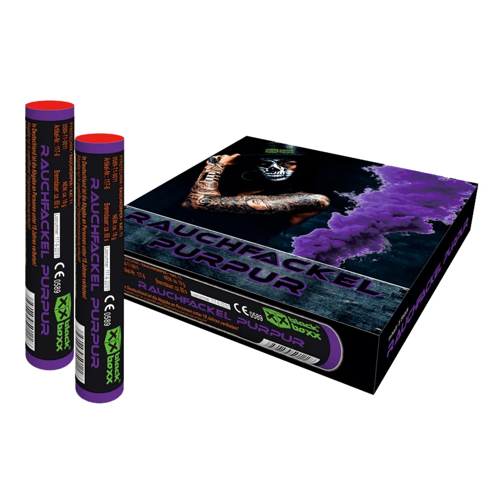 Rauchfackel Purpur, 5er Pack