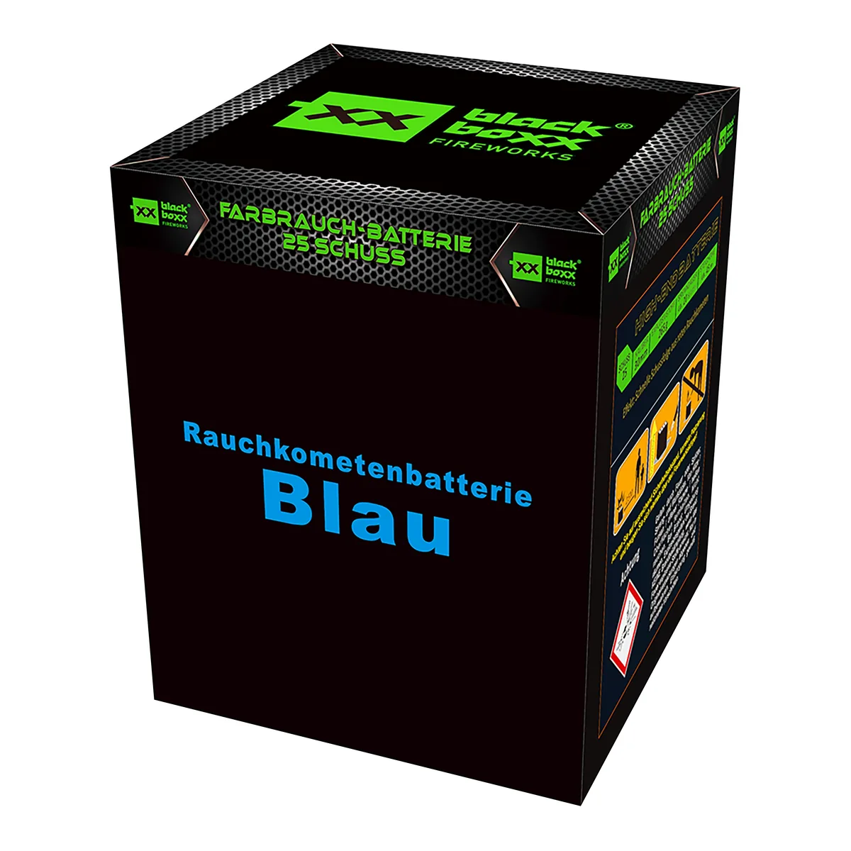 Rauchkometen Batterie, Blau