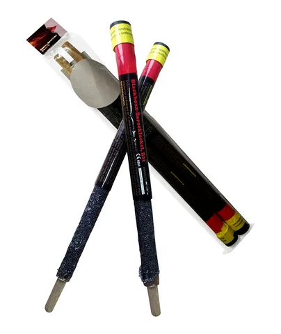 Barockfackel, Rot (2er Pack)