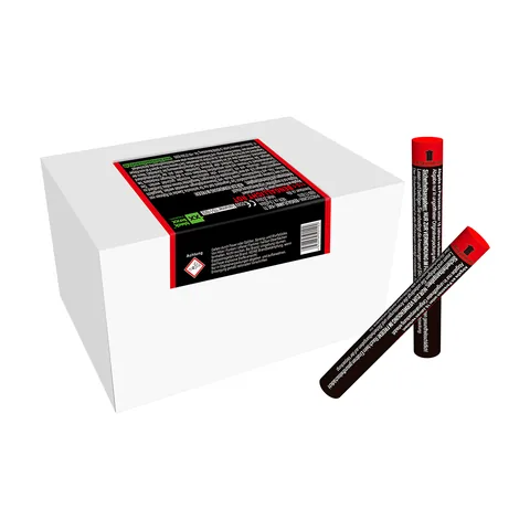 Bengallicht Rot, 25er Pack