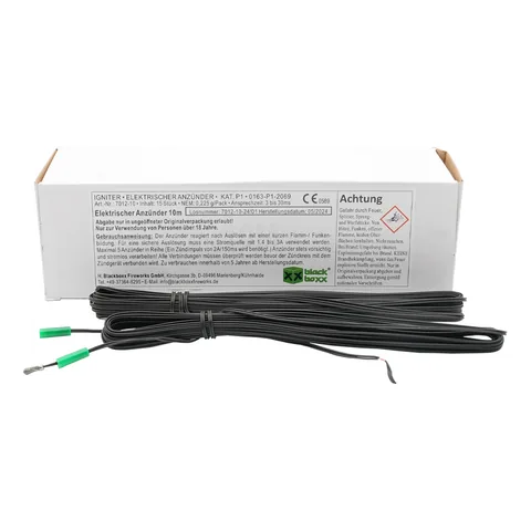 Elektrische Anzünder 10 m (15er Pack)