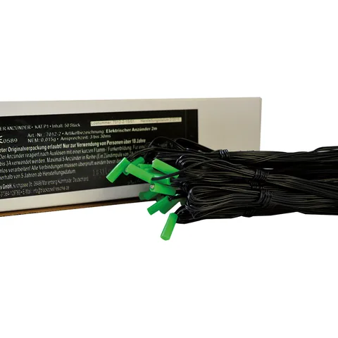 Elektrische Anzünder 2m (50er Pack)