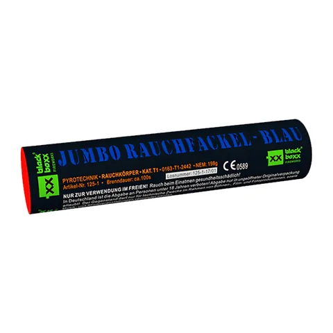 Jumbo Rauchfackel, Blau