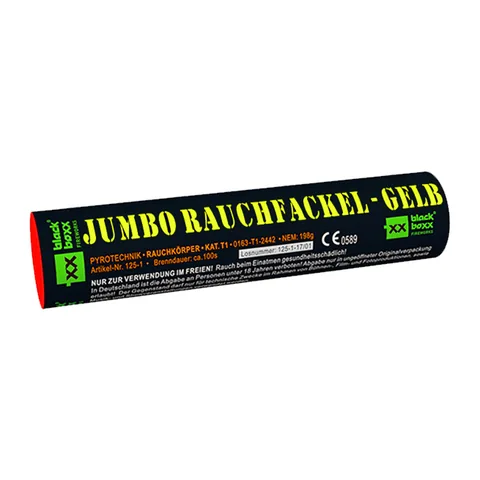 Jumbo Rauchfackel, Gelb