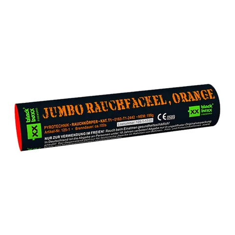 Jumbo Rauchfackel, Orange