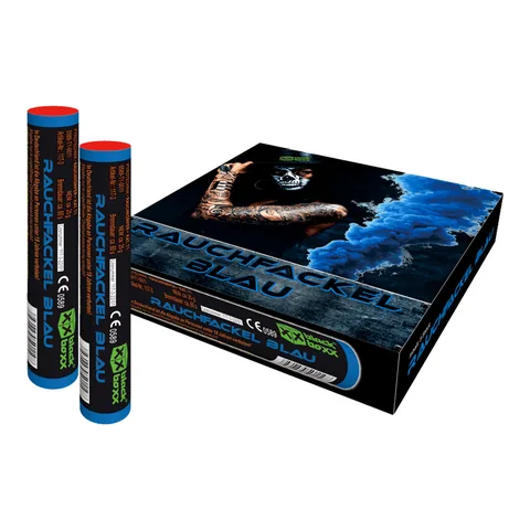 Rauchfackel Blau, 5er Pack