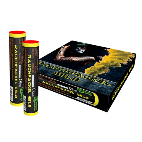 Rauchfackel Gelb, 5er Pack