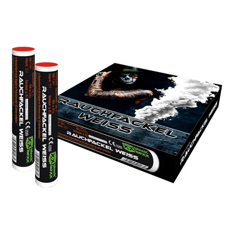 Rauchfackel Weiß, 5er Pack