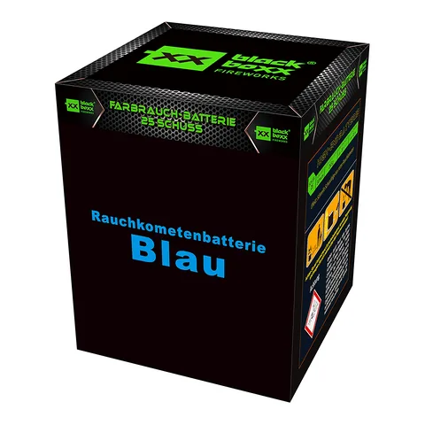 Rauchkometen Batterie, Blau