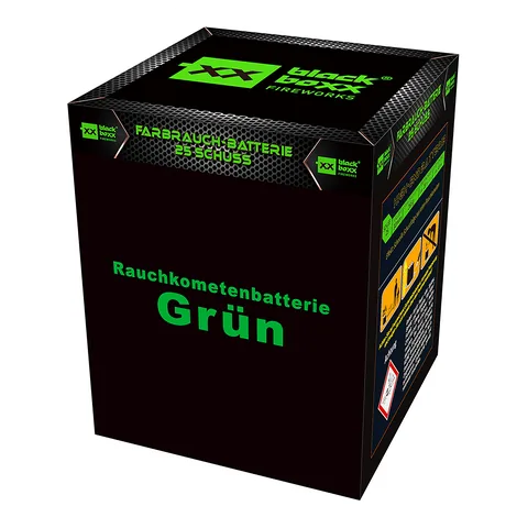 Rauchkometen Batterie, Grün